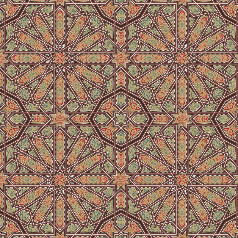 Owen Jones Alhambra Palace Ceiling