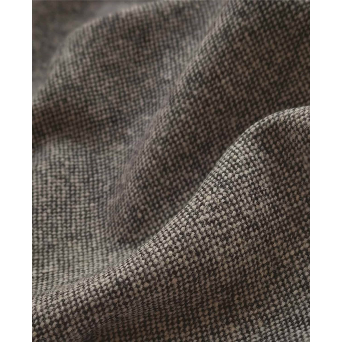 Authentic Donegal Irish Tweed - Croaghgorm Black Oat and Salt Barleycorn Wool Fabric
