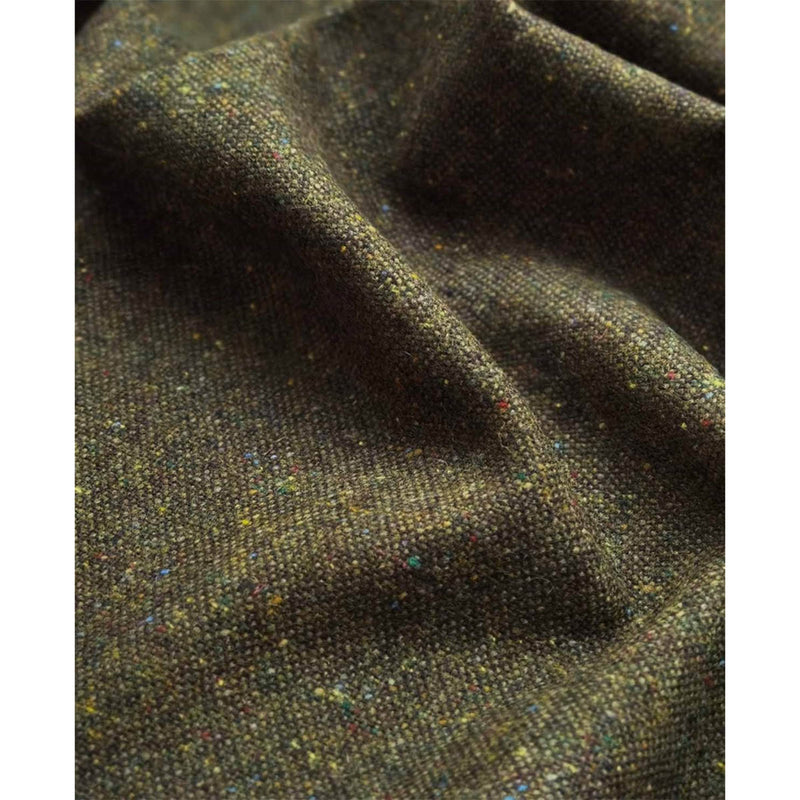 Authentic Donegal Irish Tweed - Croaghgorm Green Barleycorn Wool Fabric