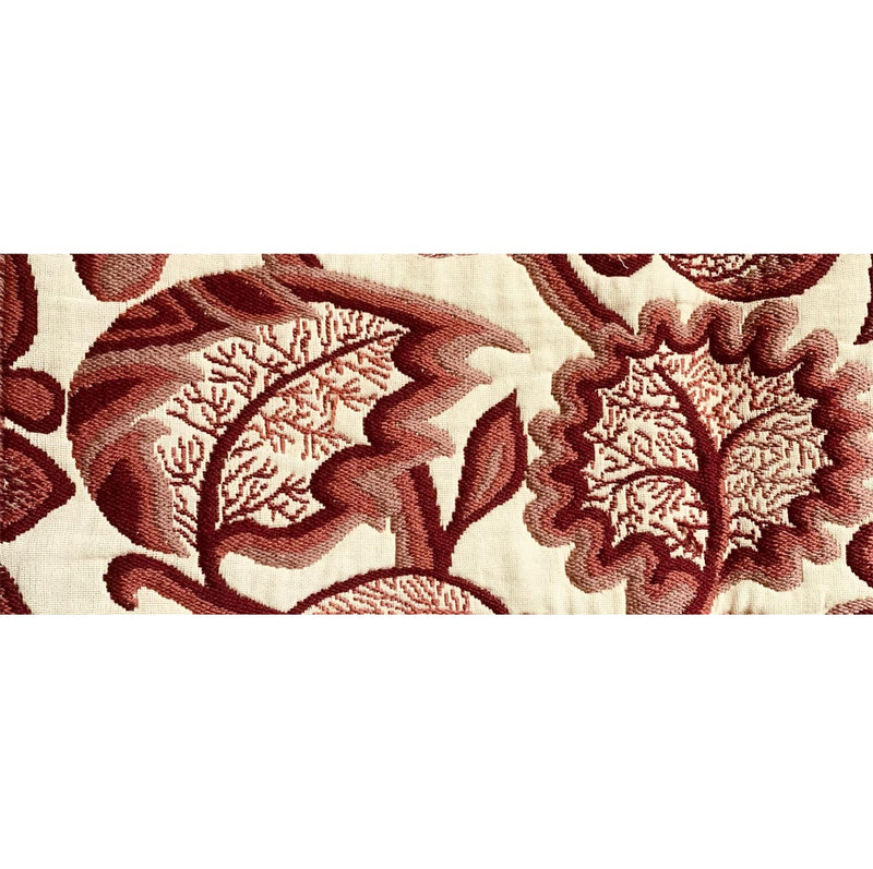 Hampton Court Tree of Life Red and Natural Crewelwork