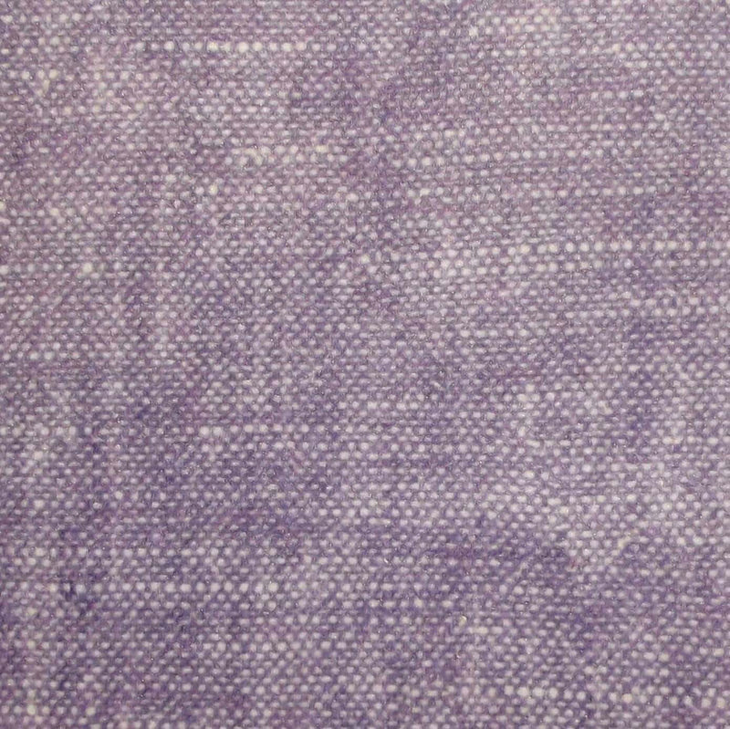 Swale Damson FR Linen-Look Velvet Fabric