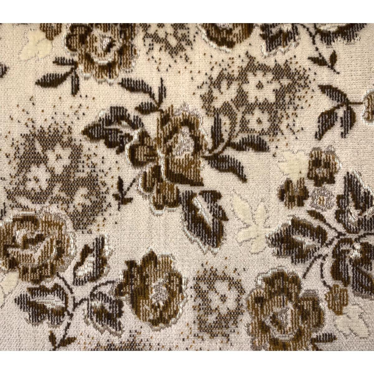 Coniston Cut Pile Velvets Large Floral Biscuit