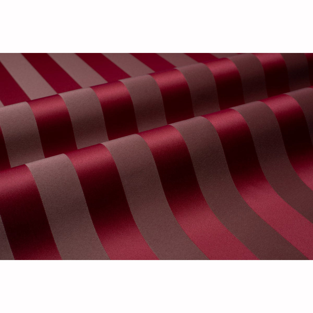 Raphael Damasks Classic Stripe Red and Old Gold