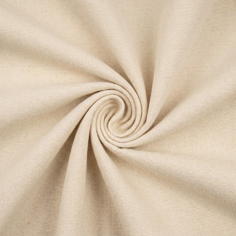 Hardwick Natural Plains - Stain Resistant Cotton Canvas Natural