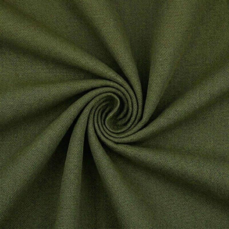 Hardwick Natural Plains - Stain Resistant Cotton Canvas Olive