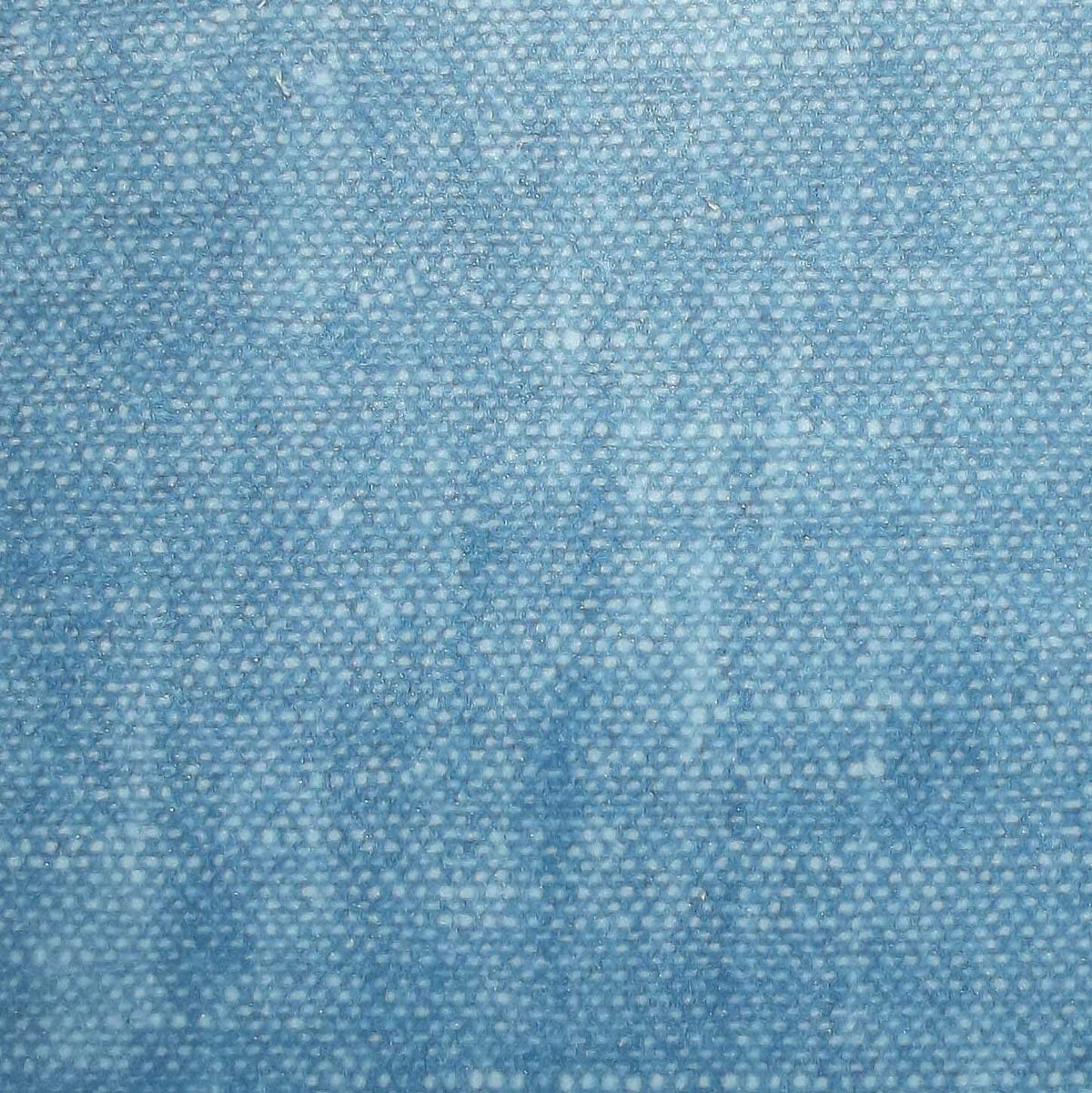 Swale Azure FR Linen-Look Velvet Fabric