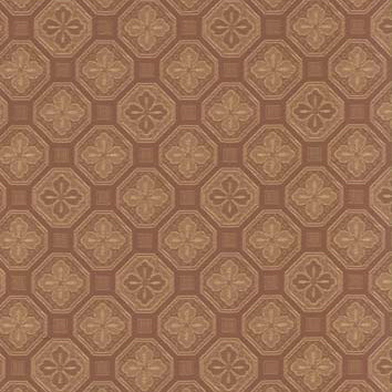 Augustus Pugin Small Tile Weave Light Brown