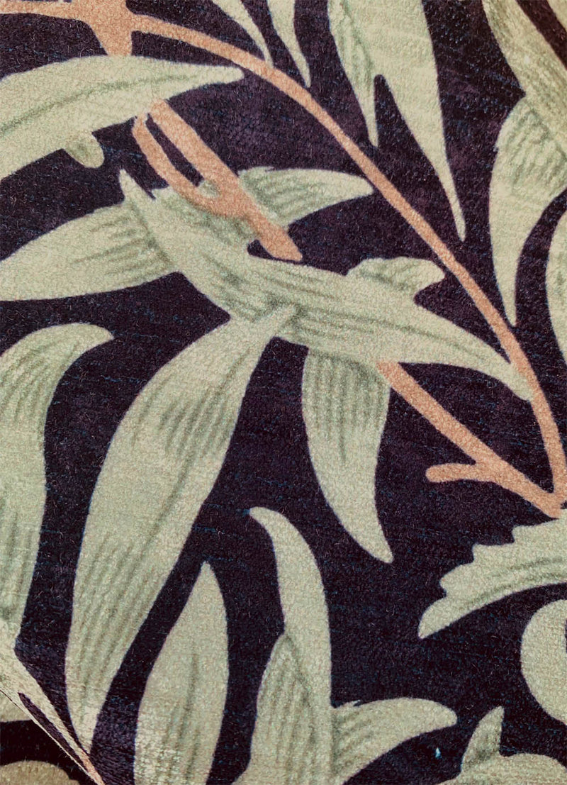 William Morris Designs Willow Bough Black Velvet
