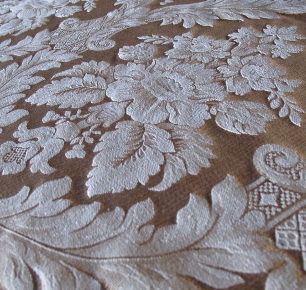 damask upholstery fabric