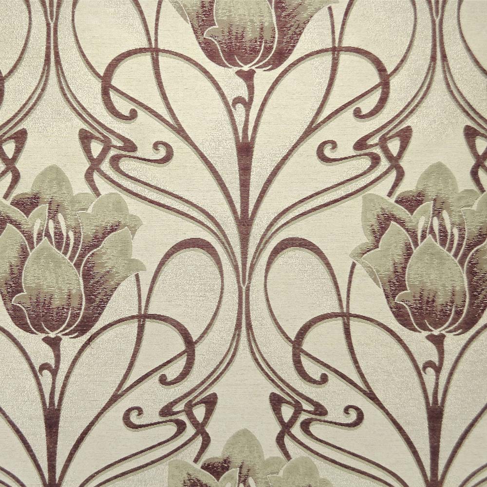 Art Deco Art Nouveau Curtain And Upholstery Fabric Art Nouveau