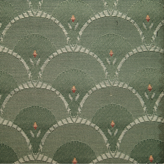 Clarice Verdigris S From Loome Fabrics, Art Deco Curtains Australia