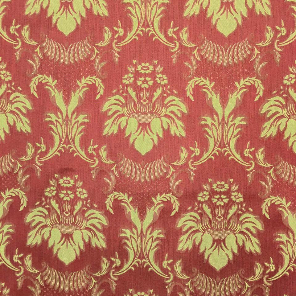elegant upholstery fabric,140 cm wide Fabric 83 floral patterned Gold 