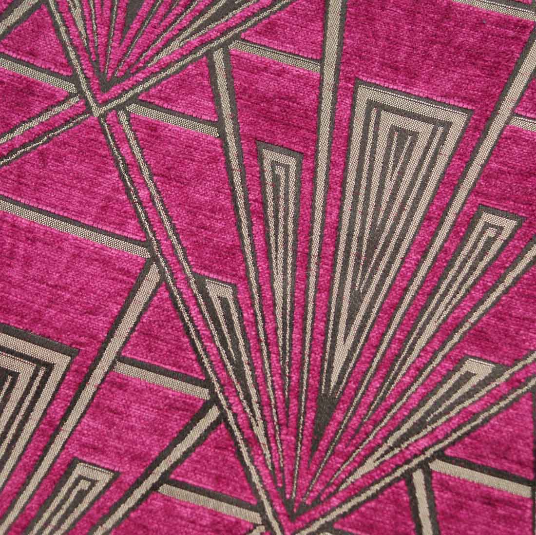 Pink geometric 2025 fabric