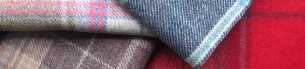 tartan fabrics and material