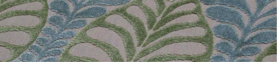 Blue Floral Fabric