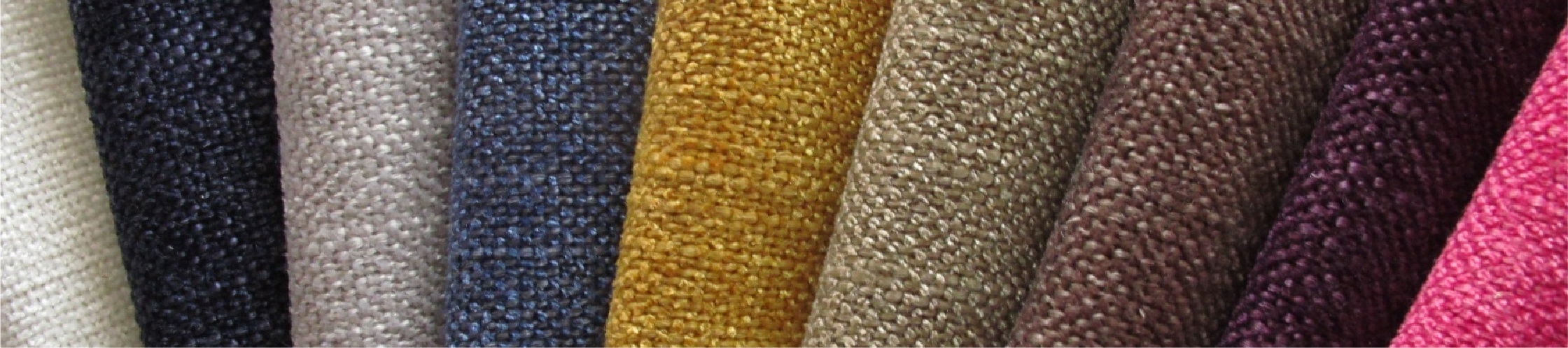 orange curtain fabric | from Loome Fabrics