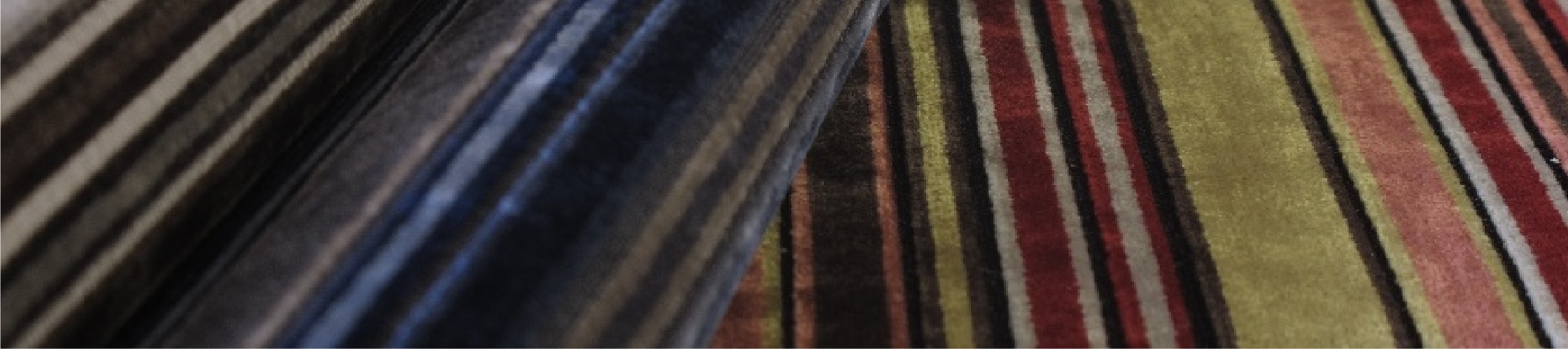 velvet stripe fabric