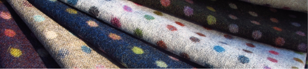 curtain upholstery fabric with dots
